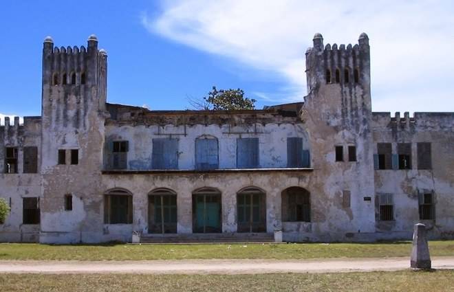 Historic colonial building in Bagamoyo