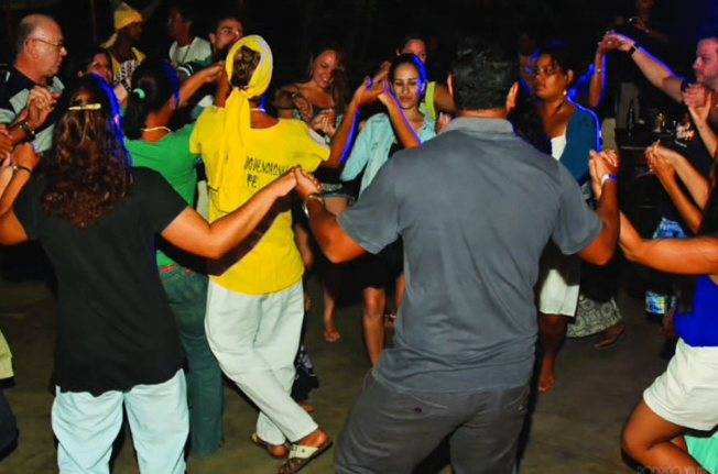 Cultural night with dancing