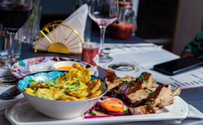 Fresh dishes from Master Chef Fred Uisso