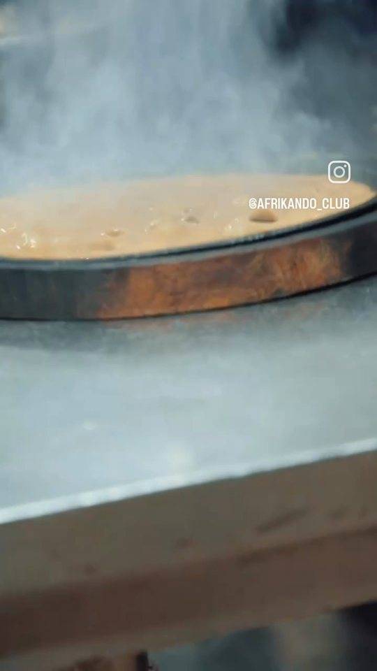 Ribeye steak sizzling, by Master Chef Fred Uisso